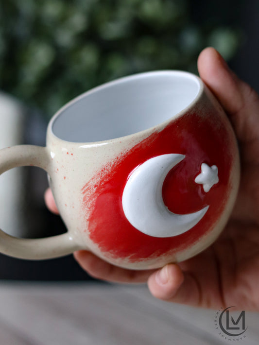 Türkiye Tasse - handgefertigt!